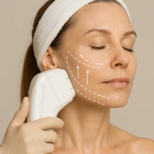 Woman having HI-FU to reduce wrinkles call LA LIPO Chesham Now!
