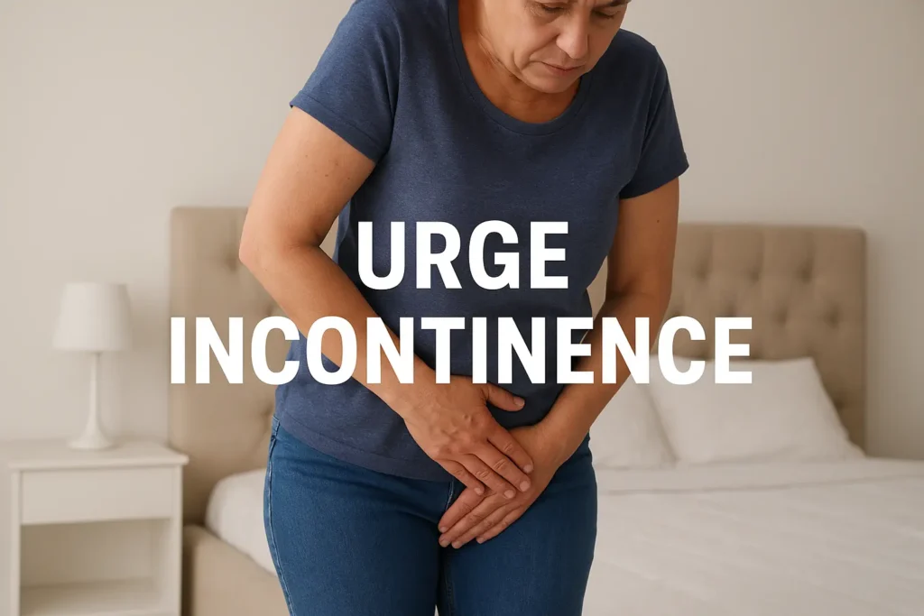 how to manage urge incontinence Chesham symptoms