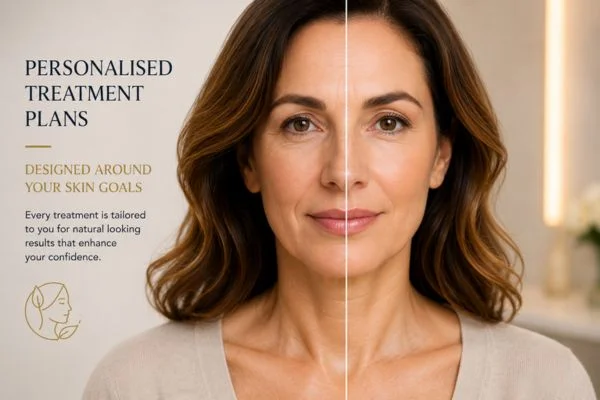 Before and after results of Collagen Lift Therapy Chesham
